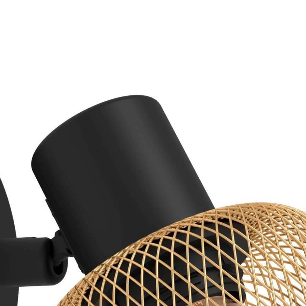 Wandlampe Coslada Gold mit Schwarz Eglo 9008606262052