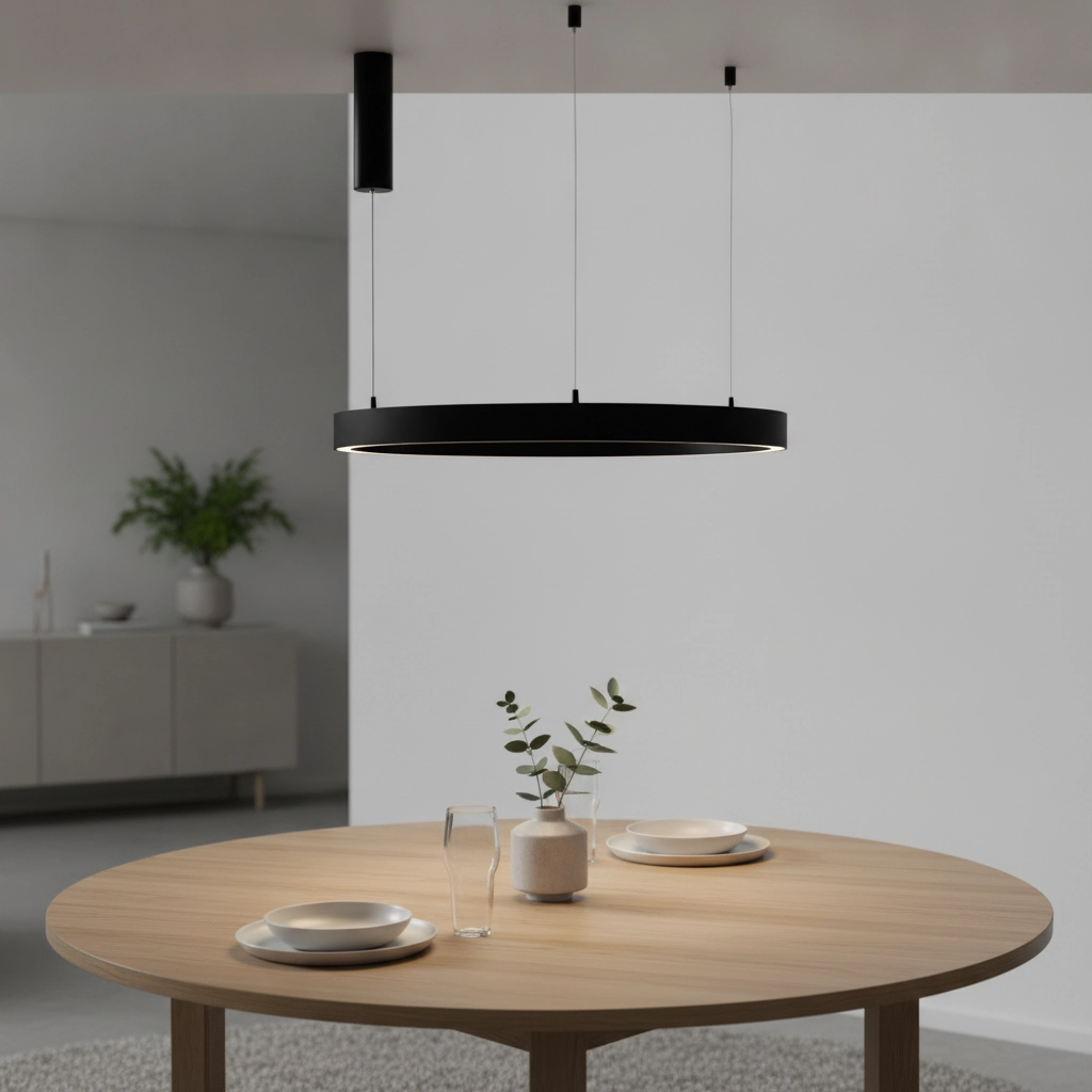 Design-Pendelleuchte Sting schwarz Ø 80cm