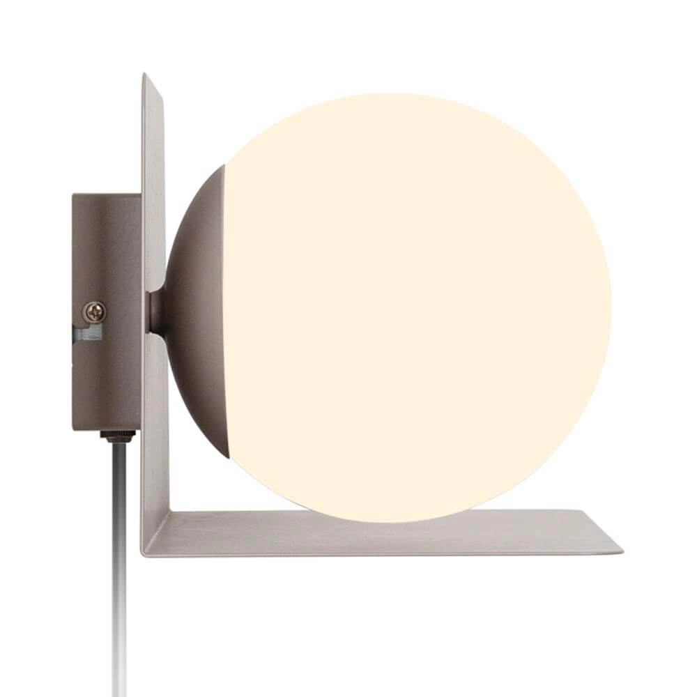 Wandleuchte mit Kugel Lilibeth braun Nordlux 5704924016004