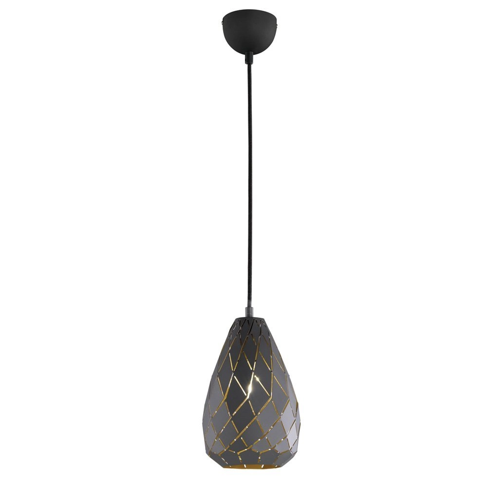 Pendelleuchte Onyx Shuttle -Anthrazit Trio 4017807390322