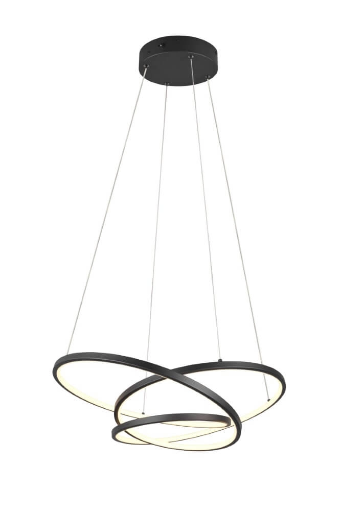 Vide-Hängelampe Darvin schwarz - 62cm Trio 4017807616026