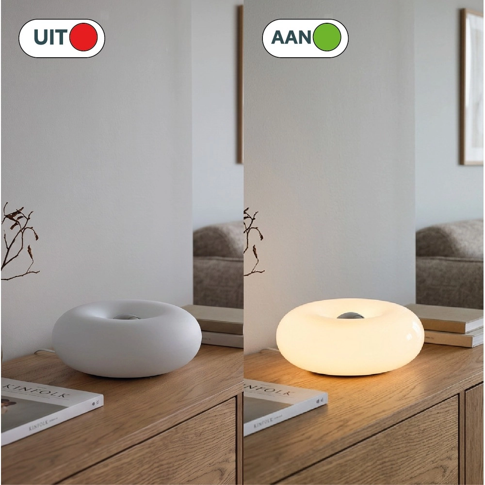 Design-Tischlampe Basile Weiß Eglo 9008606404834