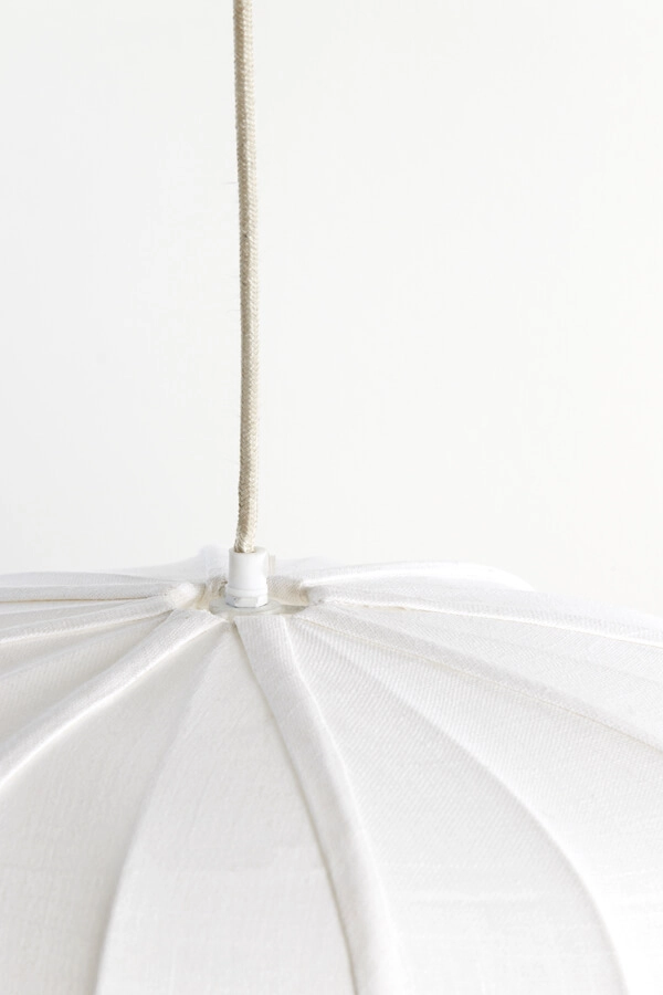 Weiße Pendelleuchte Zubedo Ø 49,5cm Light & Living 8717807706654