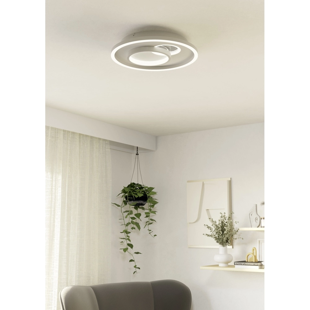 Design-Deckenlampe Tiriolo LED – weiß – Ø 38 cm Eglo 9008606316366