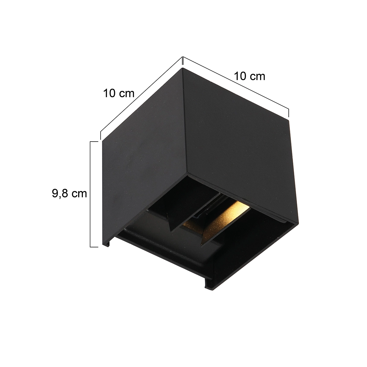 Up-Down-Lichtsensor Logan 10cm - schwarz Steinhauer 8712746133295