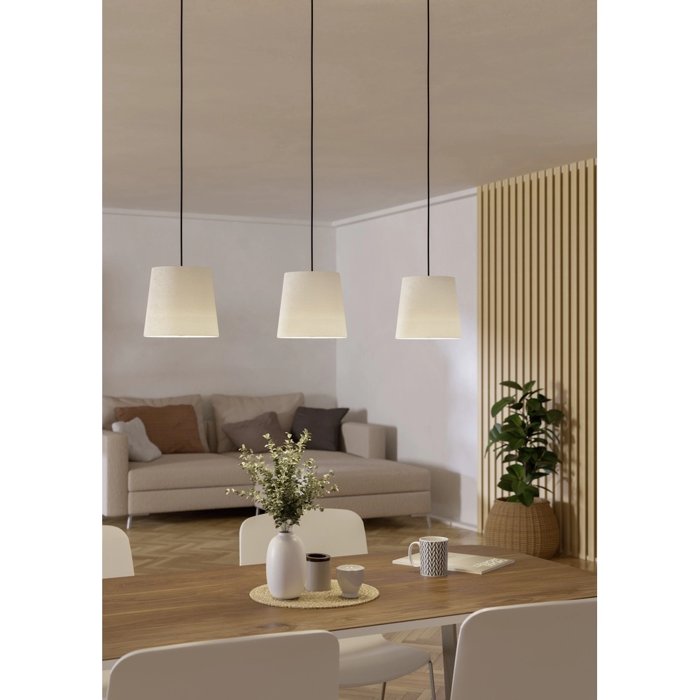 Pendellampe Febres 3x E27 – Sand Eglo 9008606312795