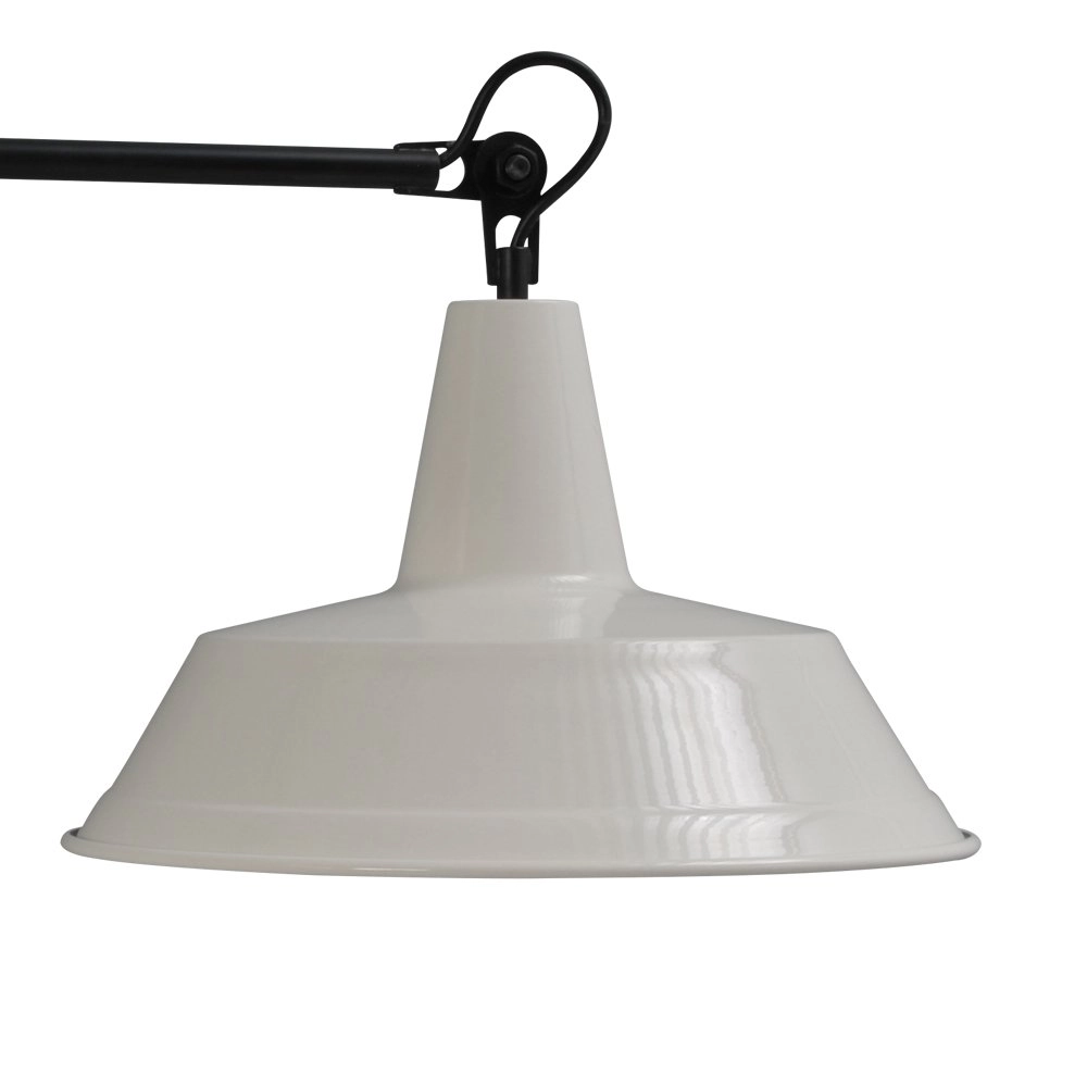 Wand-Leseleuchte Industria 122 cm schwarz mit grau Masterlight 8718121235899