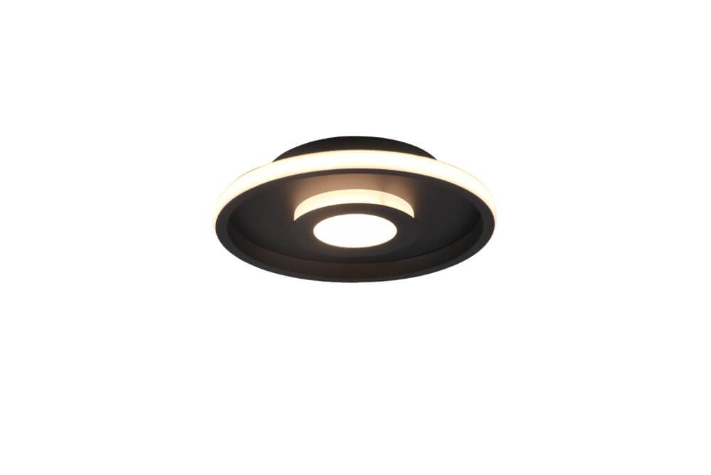 Deckenlampe Ascari 30cm schwarz Trio 4017807508512