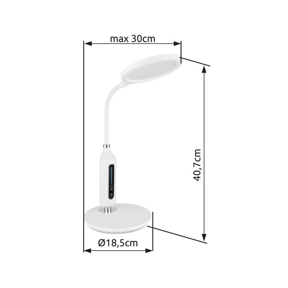 Schreibtischlampe Fruggy schwarz Globo 9007371457601