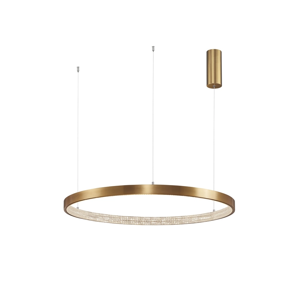 Pendelleuchte Preston gold Ø 80cm Lyora 5212017424082