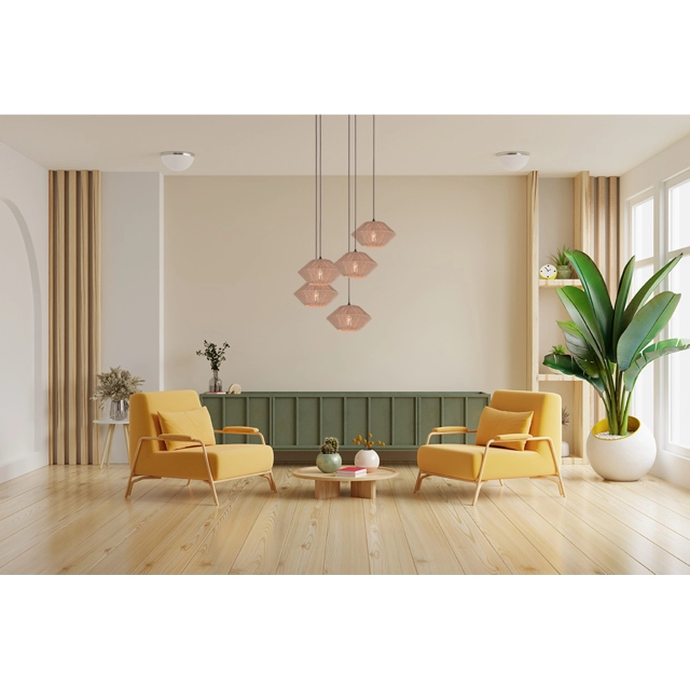 Japandig-Pendellampe Bicono 5x Ø35 cm Masterlight 8718121352787