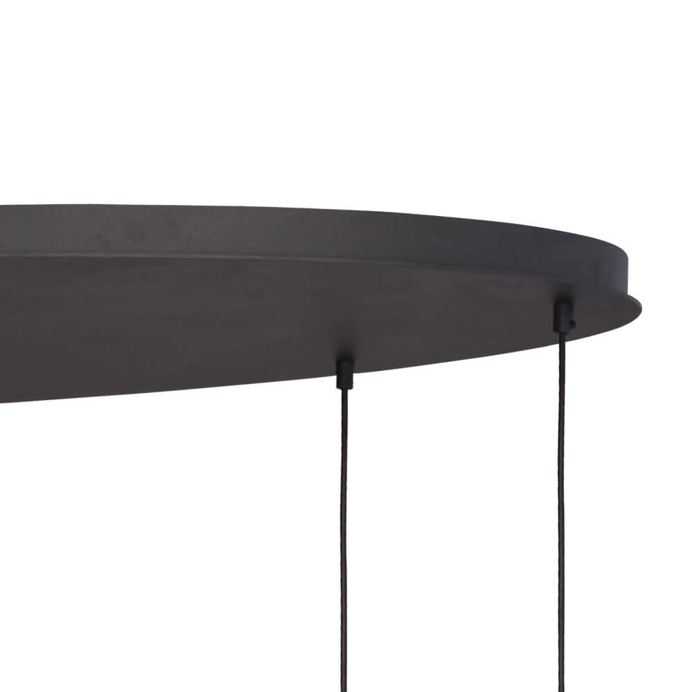 Hängelampe Lava Oval 8x Rauchglas Masterlight 8718121290195