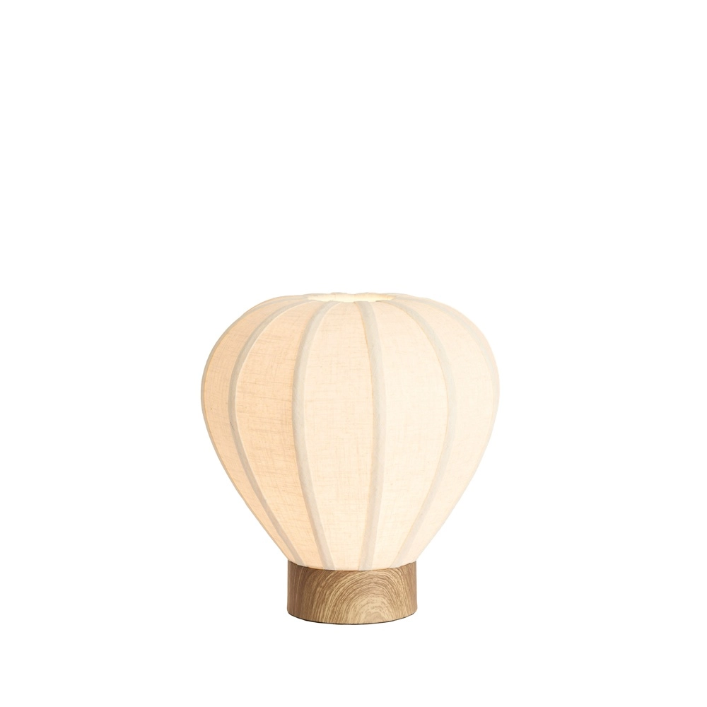 Tischlampe Kyzo Ø 35cm japandi weiß Light & Living 8717807843427