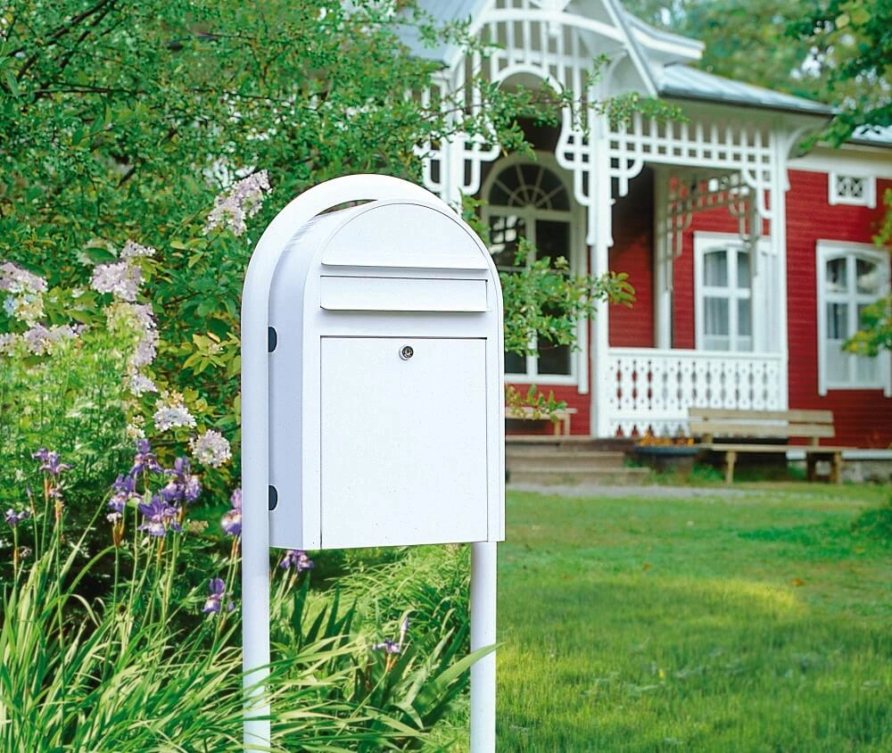 Briefkasten Classic 9016 Weiß Bobi 6417237001078