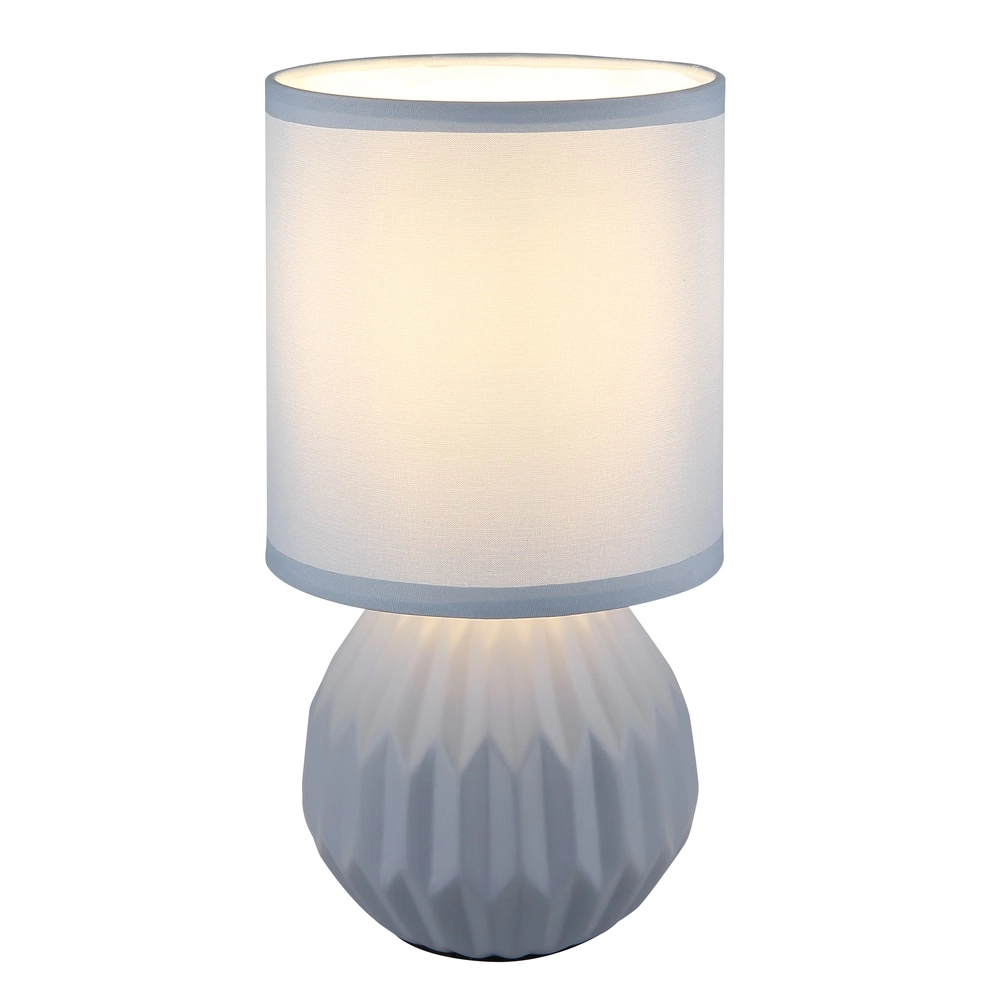 Design-Tischlampe Sylas Blau