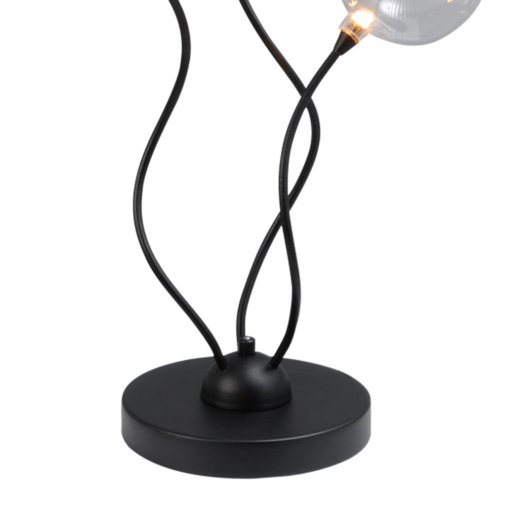 LED Tischlampe Gio 3-Licht-Schwarz Masterlight 8718121182117