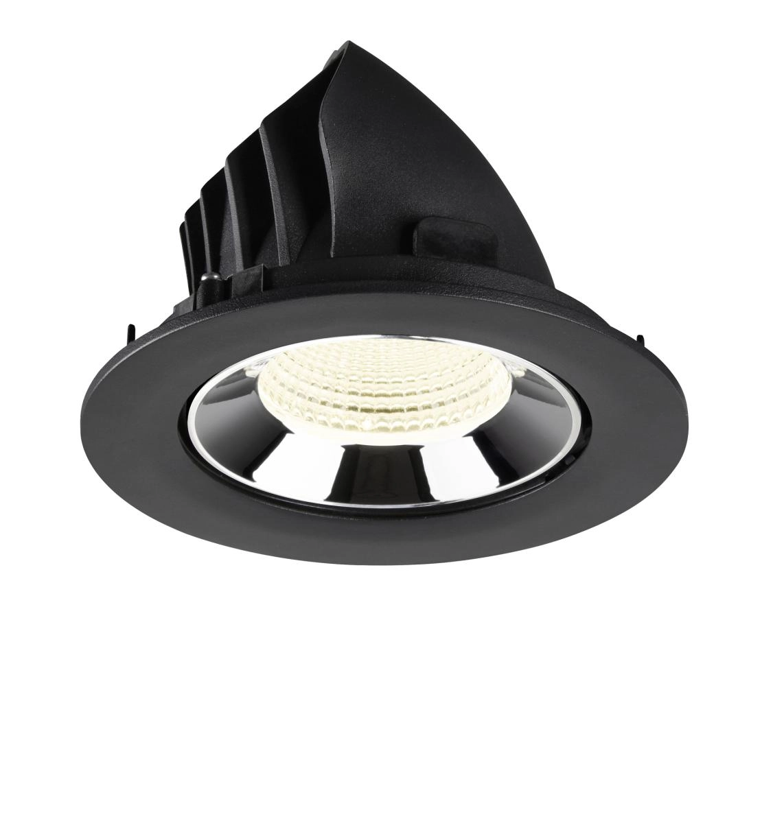 Einbau-Strahler Numinos Gimble L schwarz/chrom 4000K - 55gr SLV 4024163310079