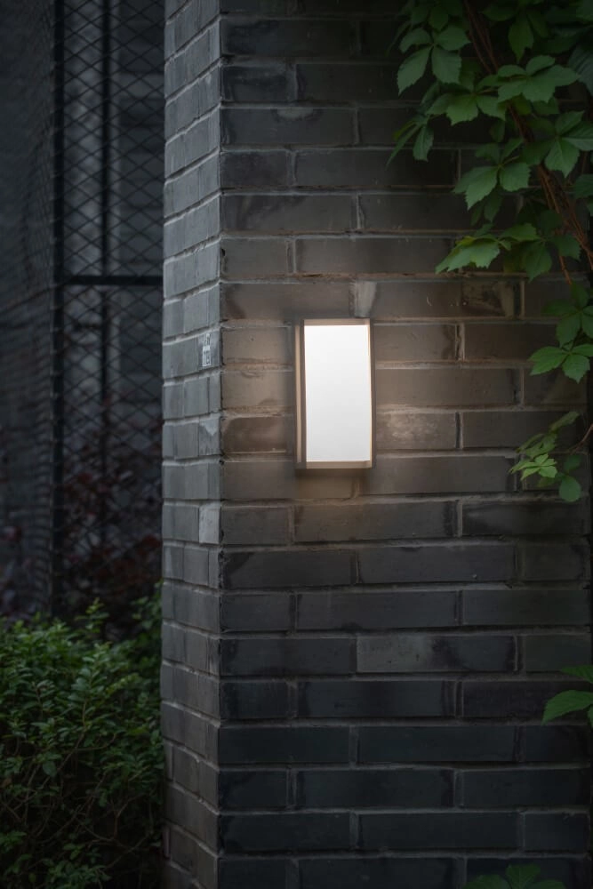 Wandlampe Qubo Design Anthrazit Lutec 6939412015057