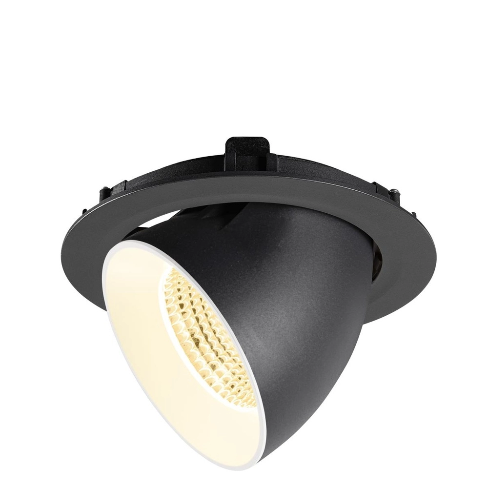 Einbau-Strahler Numinos Gimble XL Schwarz/Weiß 3000K - 55gr SLV 4024163308656