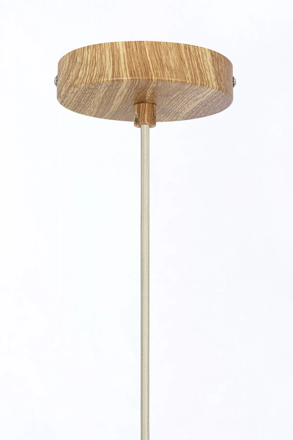 Pendelleuchte Dania heller Holzdruck Ø 27,5cm Light & Living 8717807743369