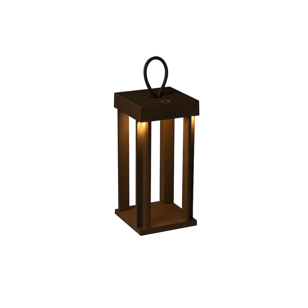 Rostbraune Tischlampe Cannes KonstSmide 7318307819977