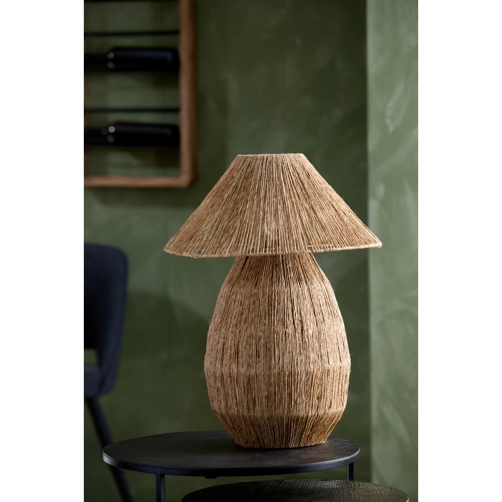 Jute-Tischlampe Maruva Ø 40 cm Schatten Light & Living 8717807836696