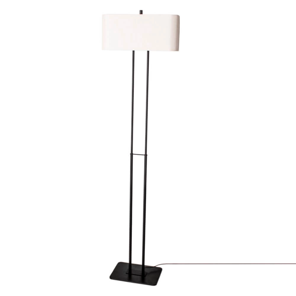 Stehlampe Lutton Weiß