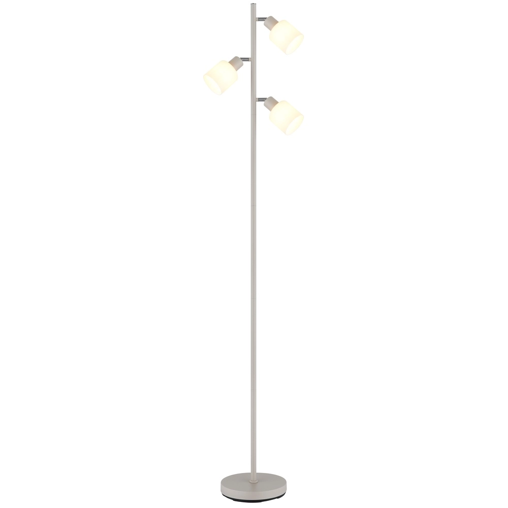 Stehlampe Trent sandbraun