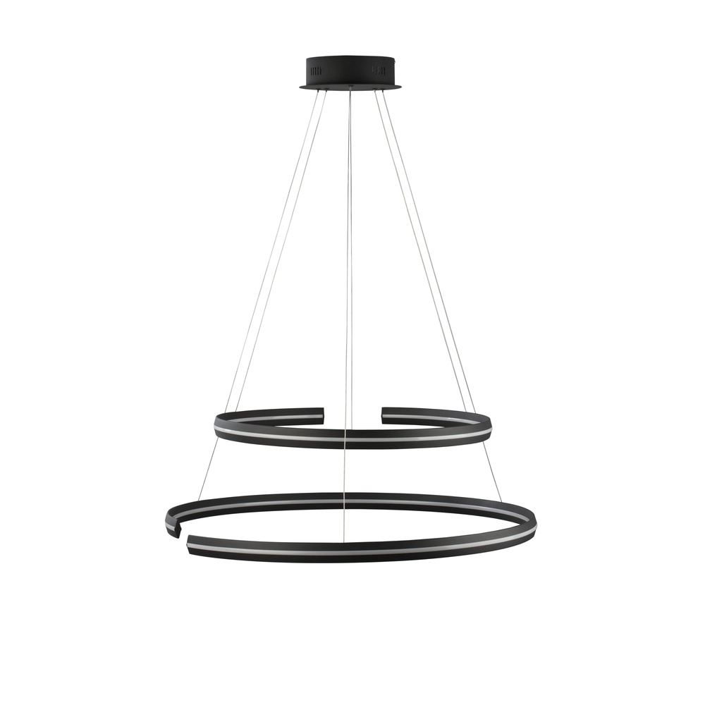 Schwarze Pendelleuchte Torrente rund Lyora 5212017419620