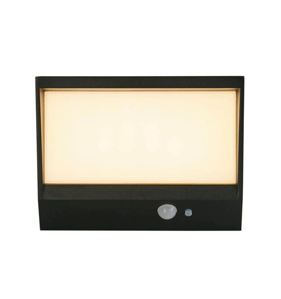 Wandlampe Solar schwarzes Design Searchlight 5053423241555