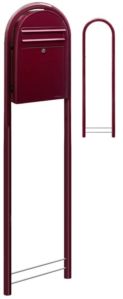 Briefkasten Classic S 3005 Burgund Bobi 6417237039132
