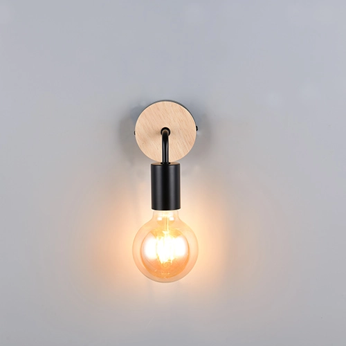 Wandlampe Merida Schwarz Trio 4017807670783