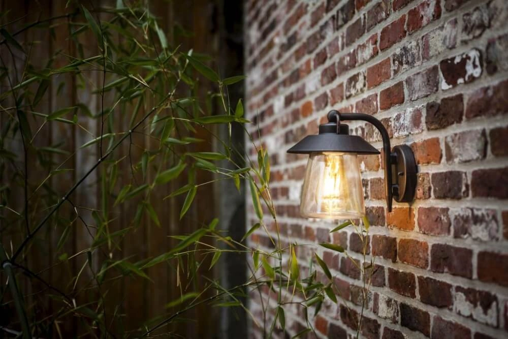 Nice wall lamp Cate rust brown Lutec 6939412036106