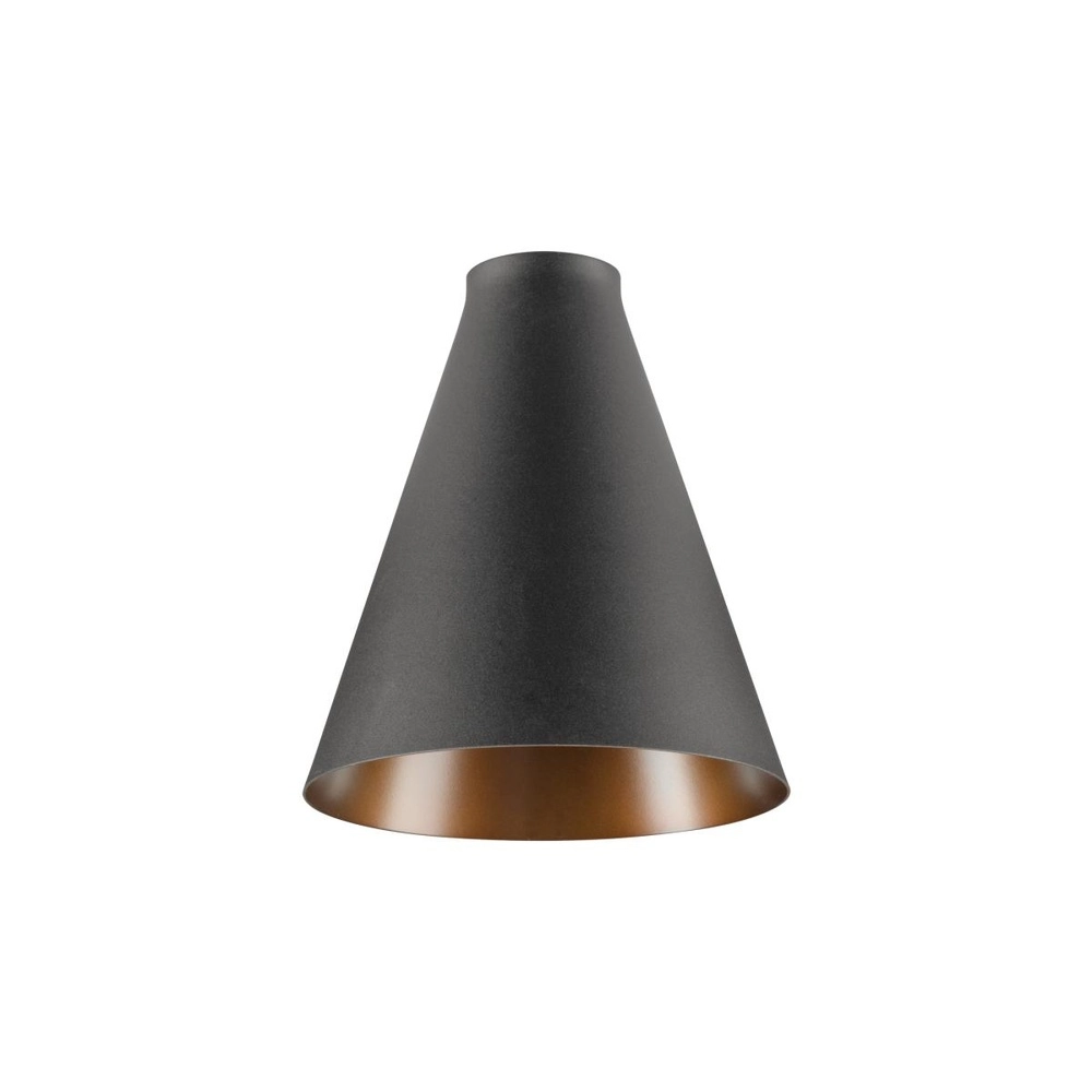 Lampenschirm Lalu Kegel schwarz 17cm SLV 4024163306706