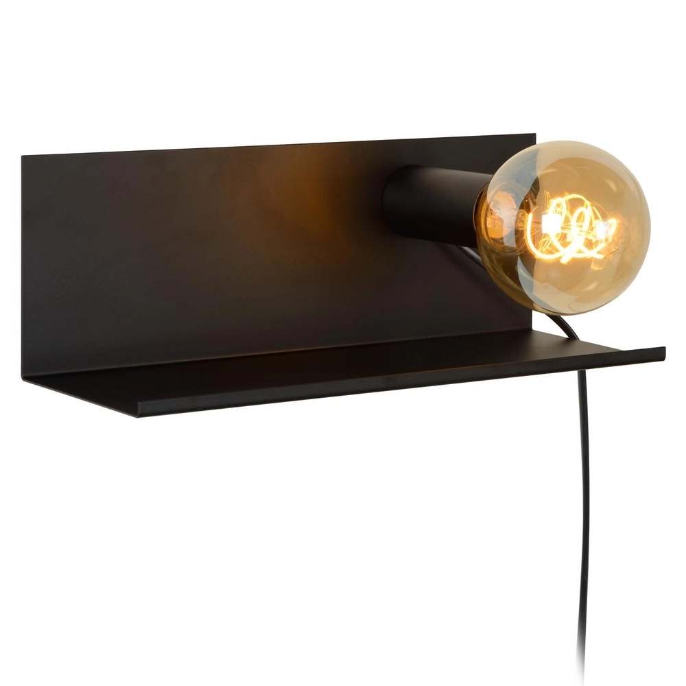 Nachttischlampe Sebo Schwarz Lucide 5411212061287