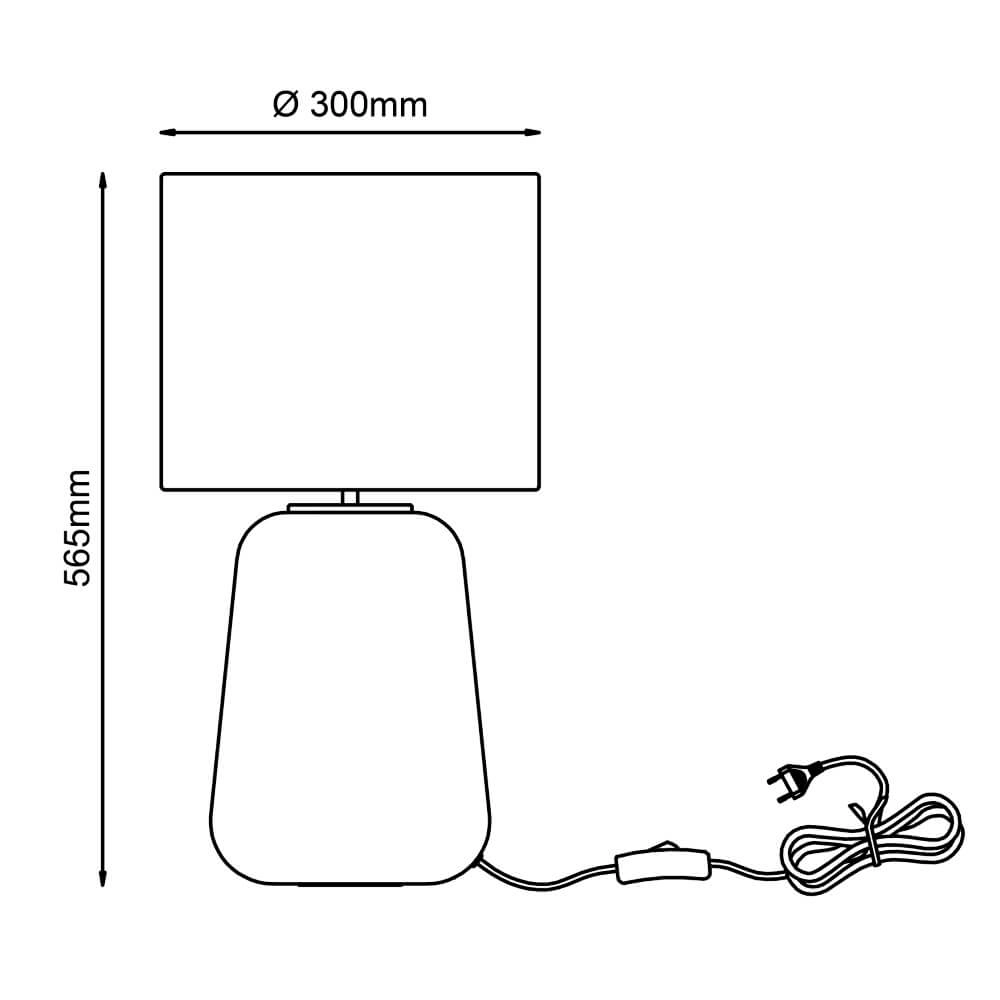 Tischlampe Hydra lila Brilliant 4004353413117