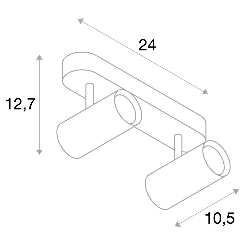 LED-Strahler Noblo SLV 4024163231671