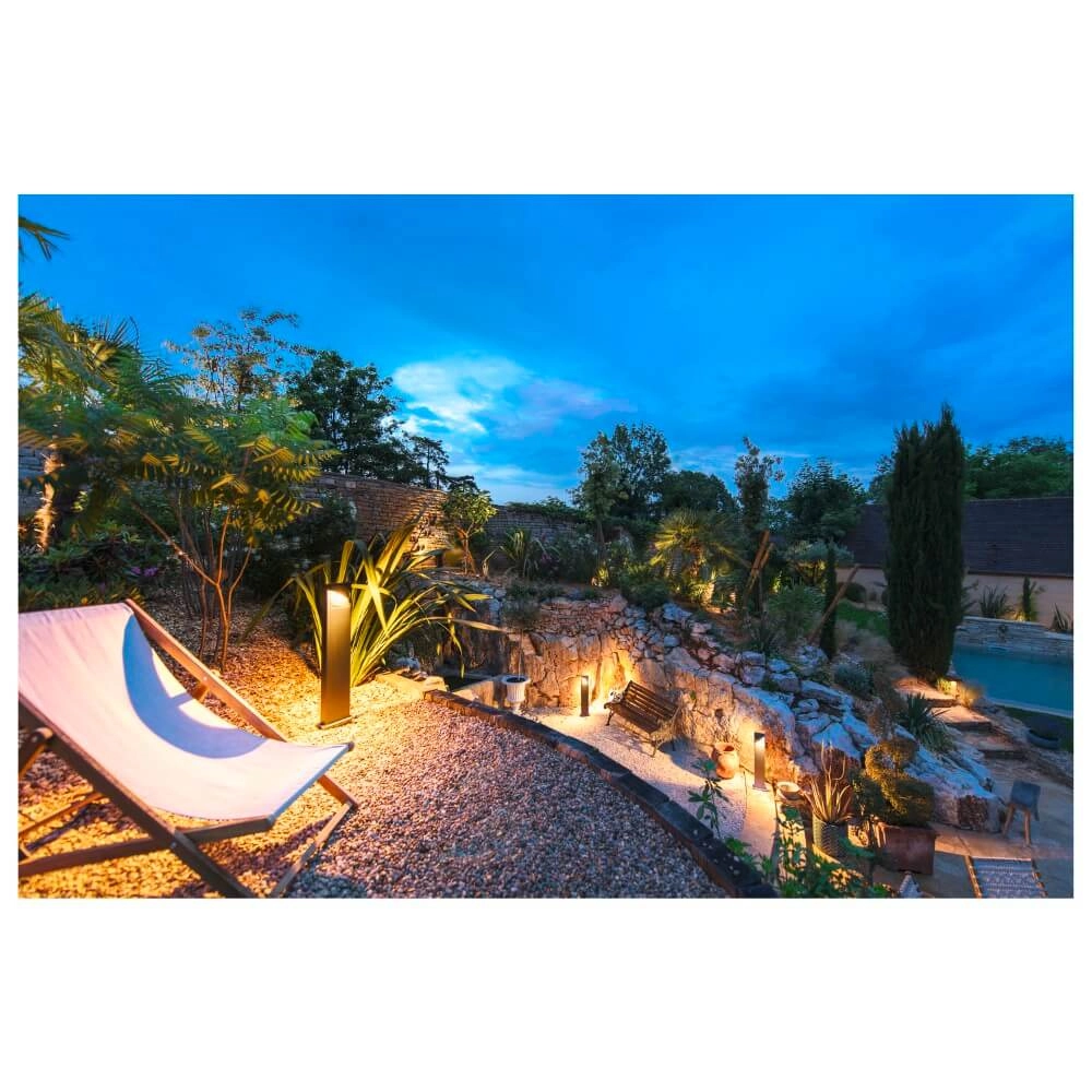LED-Wegbeleuchtung Lid I 75 cm – zwei Seiten hell SLV 4024163288088