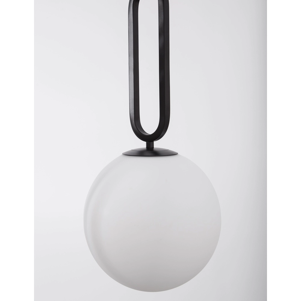 Pendelleuchte Grus schwarz Ø 20cm Lyora 5212017423108