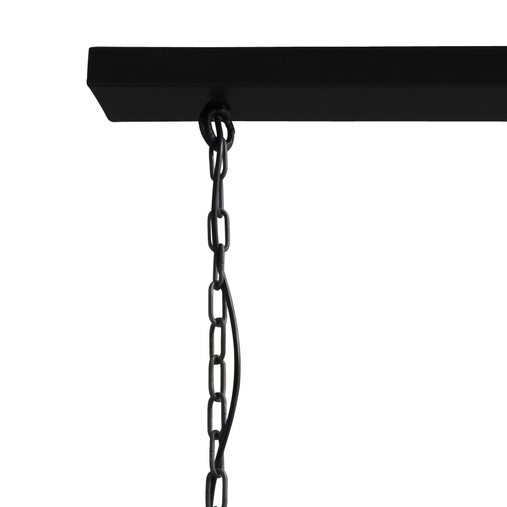 Esszimmerlampe Industria 3x27 rotes Kupfer mit Schwarz Masterlight 8718121230405