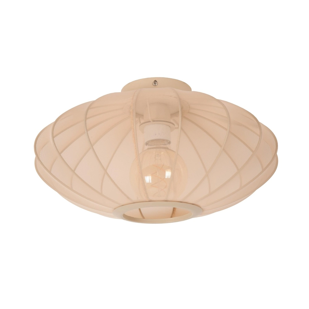 Deckenlampe Corina sandbraun Ø 40 cm