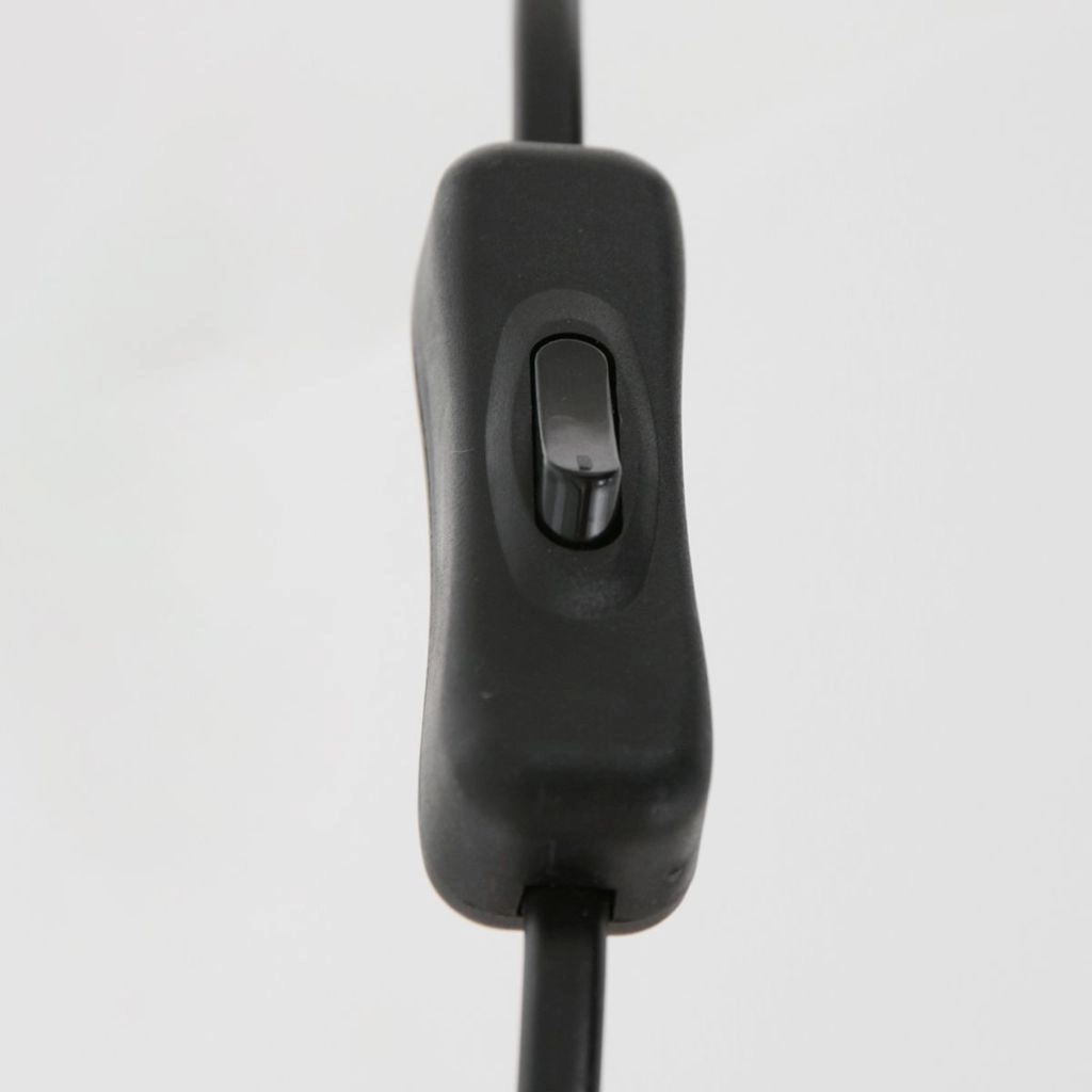 Schwarze Tischlampe Animaux mit Korkkappe Ø30 cm Steinhauer 8712746180565