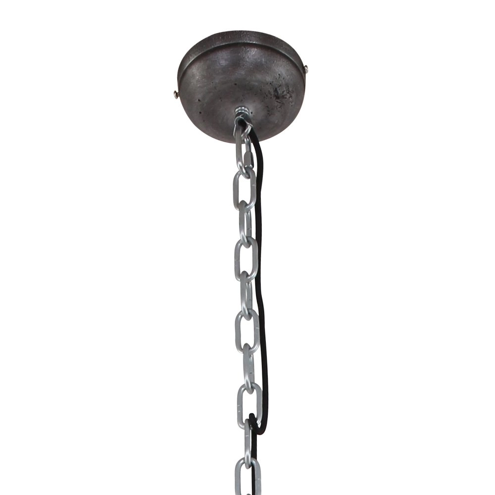 Pendelleuchte Bikkel XXL Vintage Grey mit Nickel Steinhauer 8712746106718