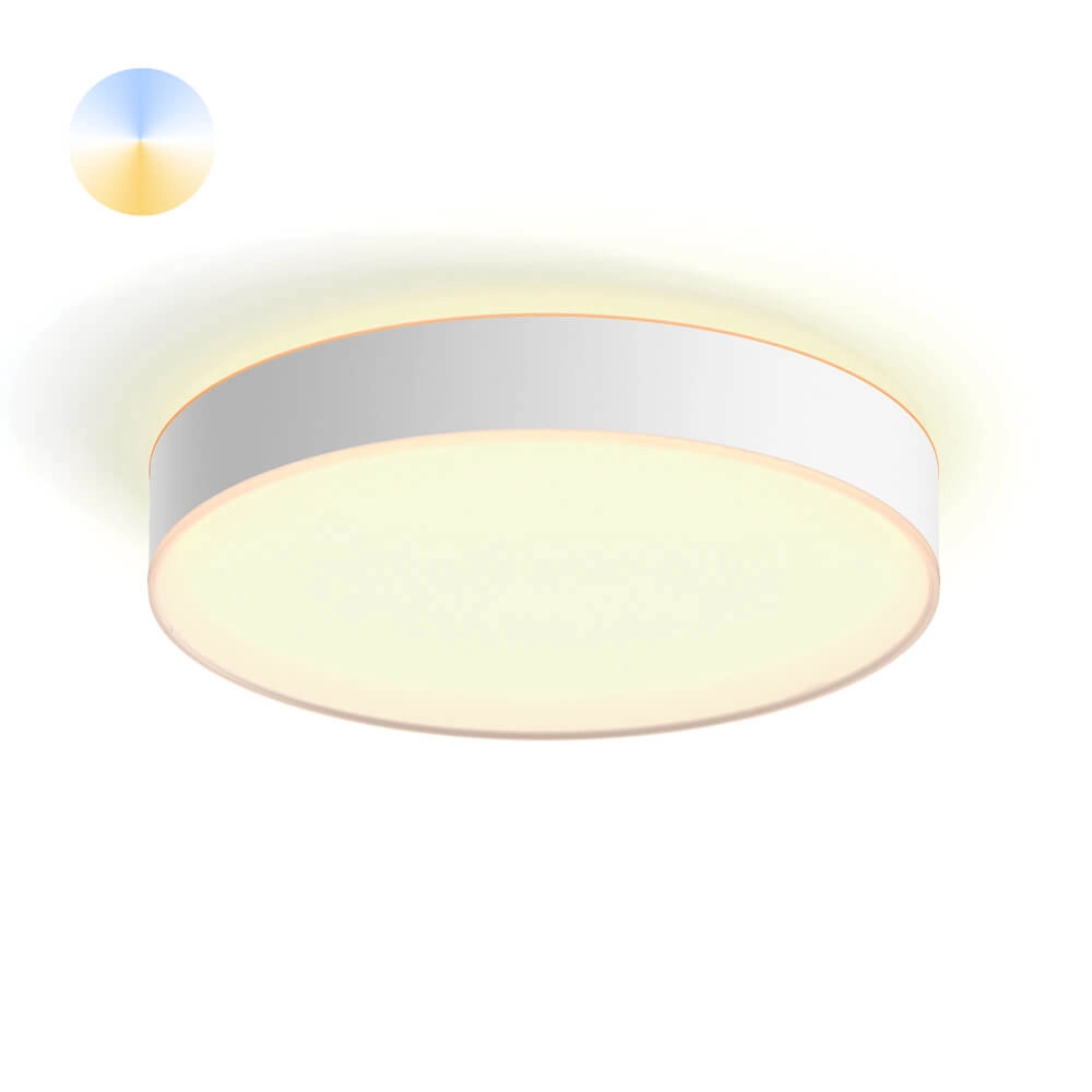 Deckenleuchte Hue Enrave L - White Ambiance Ø 42,5cm weiß