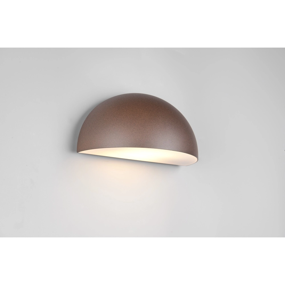 Design-Wandleuchte Maas braun Trio 4017807648485