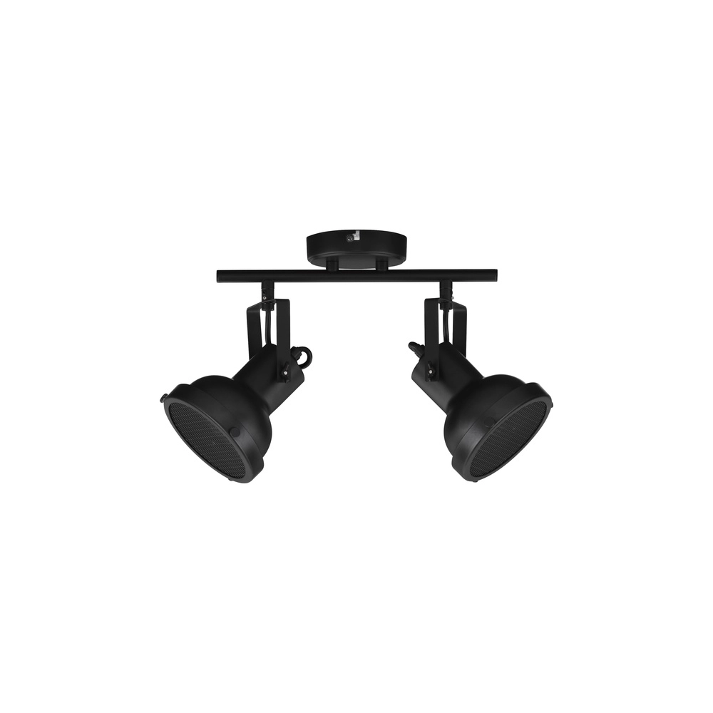 Deckenlampe Ruvi 2-flammig schwarz Lyora 5212017446367