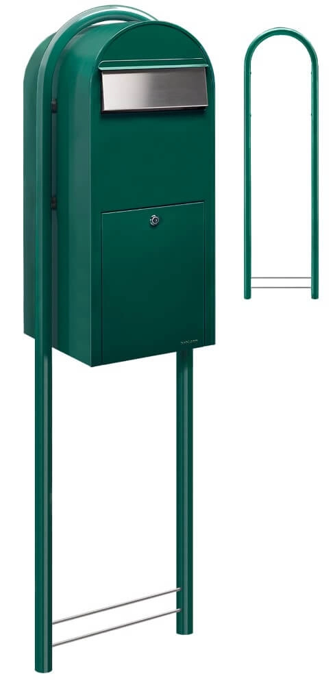 Briefkasten Jumbo 6005 i Dunkelgrün Bobi 6417237026224