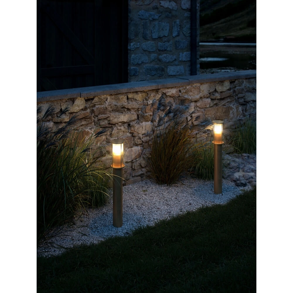 Klassische Gartenleuchte Linton Messing Nordlux 5704924011085