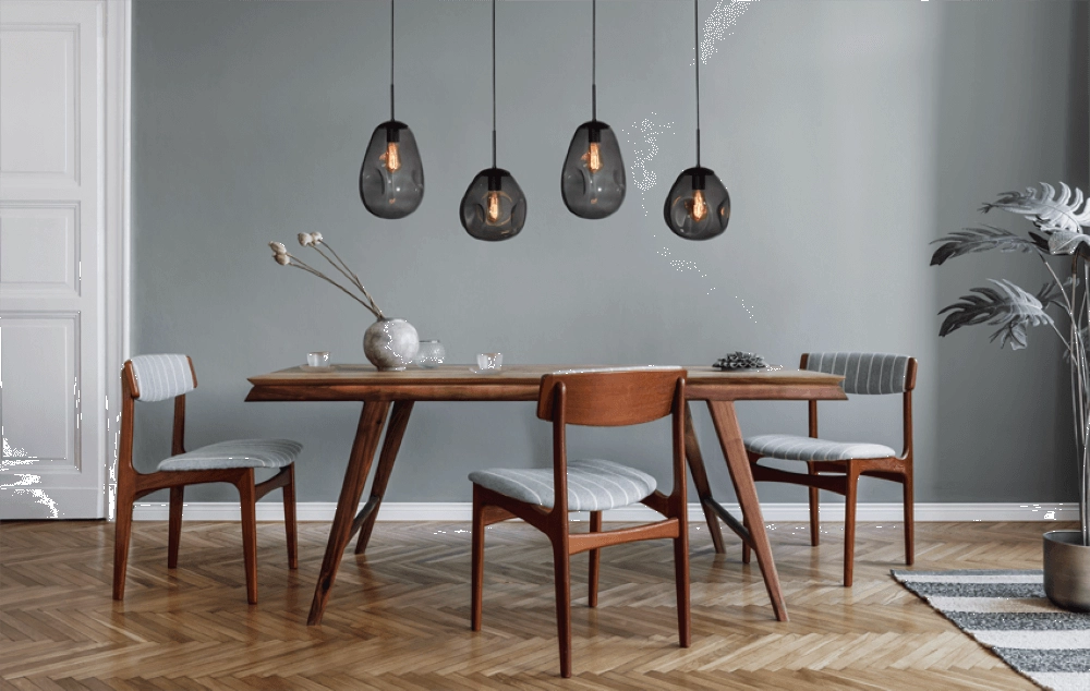 Hängelampe Lava 4x Rauchglas Masterlight 8718121286150