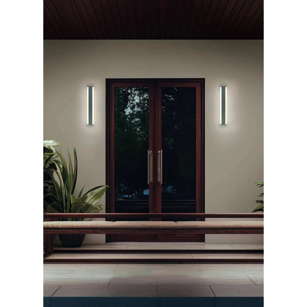 Wandleuchte Dawson Design anthrazit 60cm Trio 4017807603491